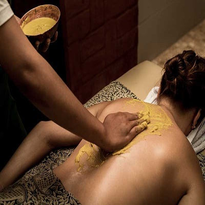 natural spa massage lulur